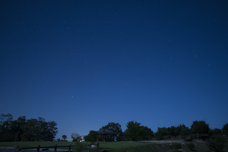 山菜の里からの夜空