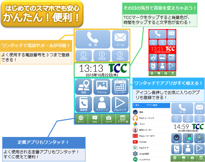 ホームアプリについて